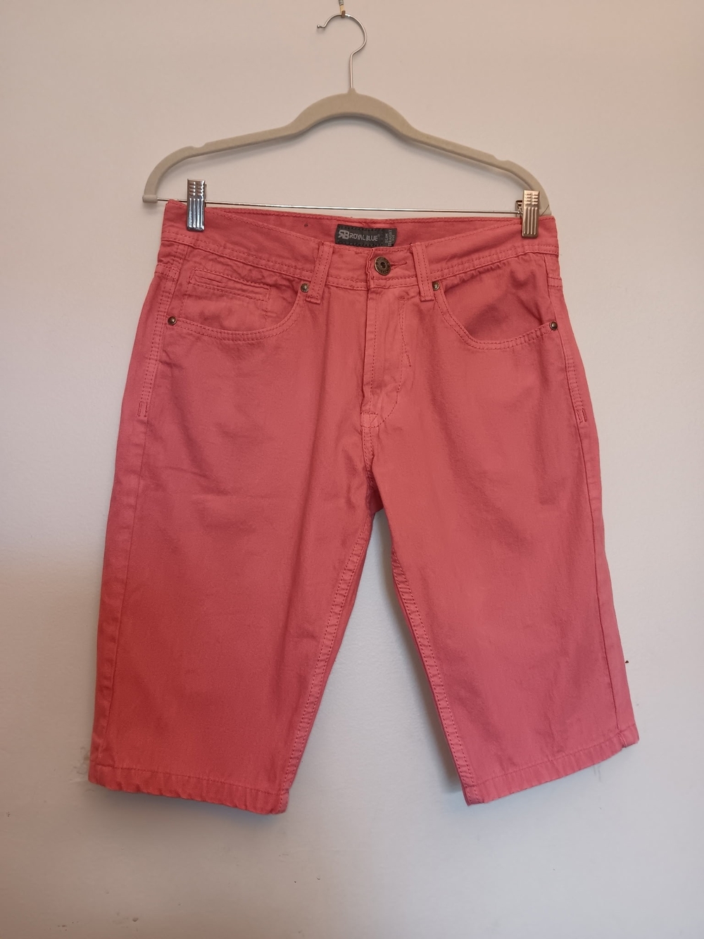Royal Blue Men’s Salmon Jean Shorts